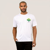Logo personnalisé T-shirt sport-Tek pour homme (Devant entier)