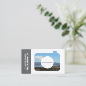 LOGO PHOTO CAMERA pour Carte de visite PHOTOGRAPHI (Debout devant)