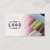 Logo photo Code QR Carte de visite (Devant)