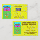 Logo photo immobilier classique Carte de visite pe (Devant / Derrière)