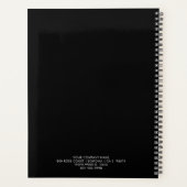 Logo photo moderne minimaliste Black Business (Dos)