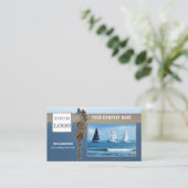 Logo Photos Carte de visite instructeur de voile (Debout devant)