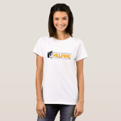 Logo 'PHP' | T-shirt blanc pour femmes (Devant entier)