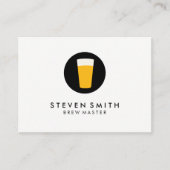 Logo pint bier visitekaartje (Voorkant)