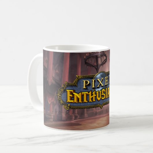 Logo Pixel Nathria Mug (Devant gauche)