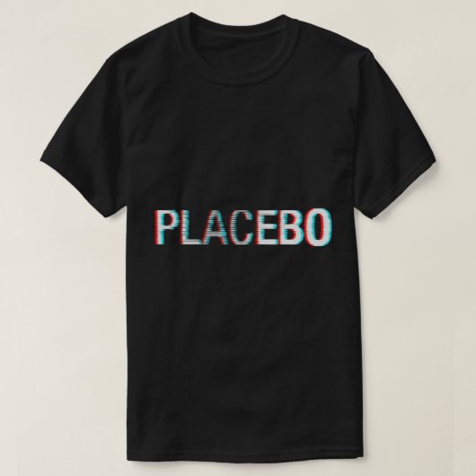 Logo Placebo Glitch Classic T-Shirt (Design devant)