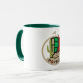 Logo PortAZ 2 design sur mug (Devant gauche)