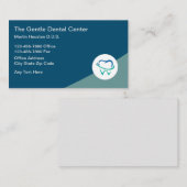 Logo pour dentistes Carte de visite tendance (Devant / Derrière)