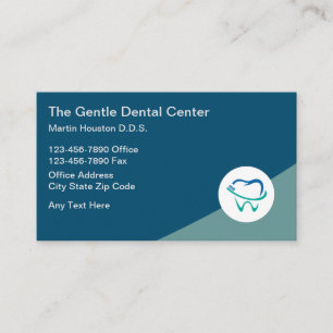 Logo pour dentistes Carte de visite tendance