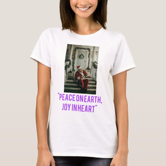 Logo pour t-shirts de fête de Noël (Devant)