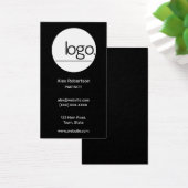 LOGO PROESSIONNEL NOIR MODERNE BLANC VERTIQUE (Bureau)