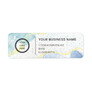 Logo Professional Business Return Address Label