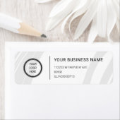 Logo Professional Business Return Address Label (Insitu)