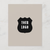 Logo Professional New Business Adverteren Flyer (Achterkant)