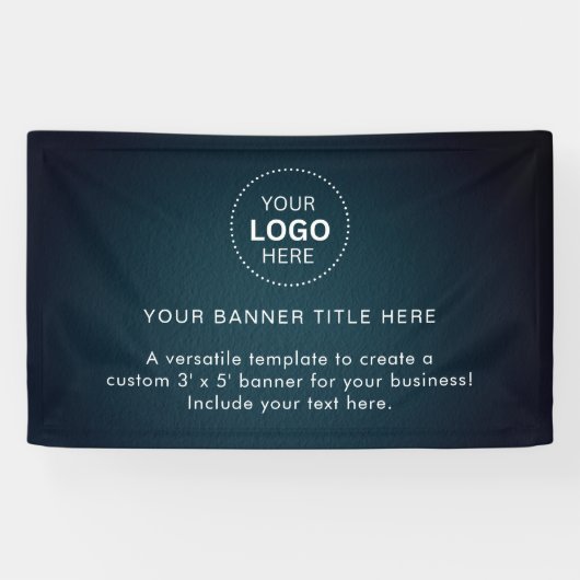 Logo Professionnel Avec Bannière Professionnelle 5 (Horizontal)