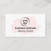 Logo professionnel du code QR | Cartes de visite r (Devant)