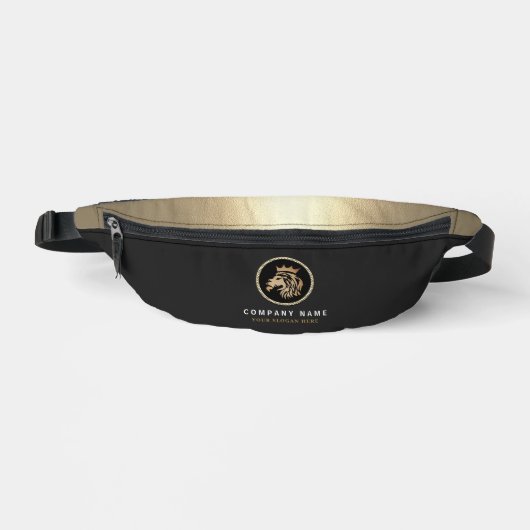 Logo Professionnel Élégant Gold Lion (Recto)