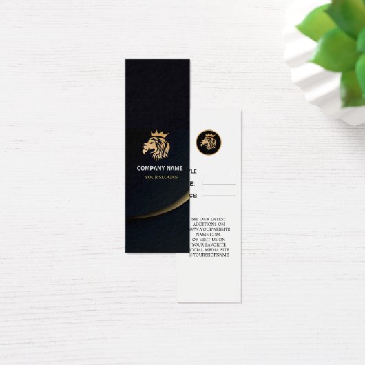 Logo Professionnel Élégant Lion (Bureau)