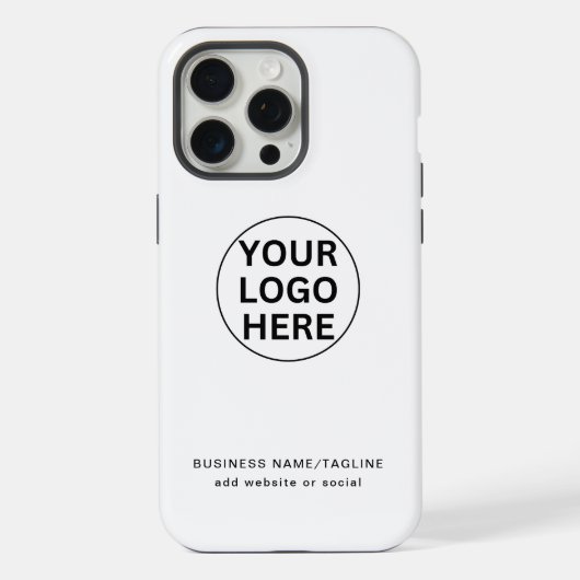 Logo professionnel et texte de marque blanche (Verso)