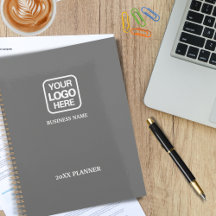 Logo professionnel moderne gris