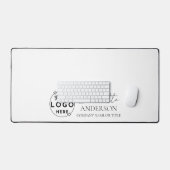 Logo Professionnel Personnalisé Blanc (Clavier et souris)