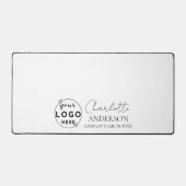Logo Professionnel Personnalisé Blanc (Recto)