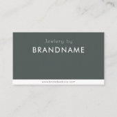 Logo professionnel personnalisé Carte de visite de (Devant)