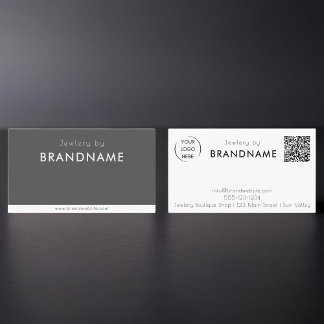 Logo professionnel personnalisé Carte de visite de
