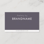 Logo professionnel personnalisé Carte de visite de (Devant)