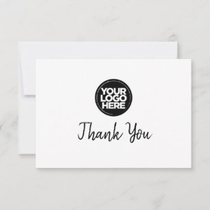 Logo Professionnel Personnalisé Et Carte de remerc