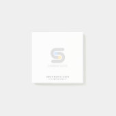 Logo Professionnel Personnalisé Et Post-it Texte (Devant)