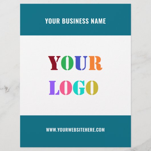 Logo professionnel personnalisé et prospectus prom (Devant)