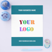 Logo professionnel personnalisé et prospectus prom (Simple)