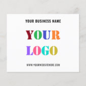 Logo professionnel personnalisé et prospectus prom (Dos)