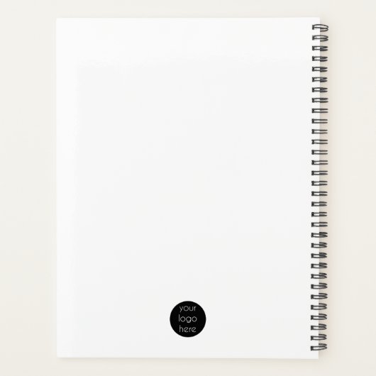 Logo professionnel QR Code et texte (Dos)