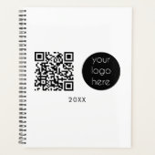 Logo professionnel QR Code et texte (Devant)