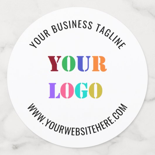 Logo Promotionnel Business Confetti Modèle (Grand verso)