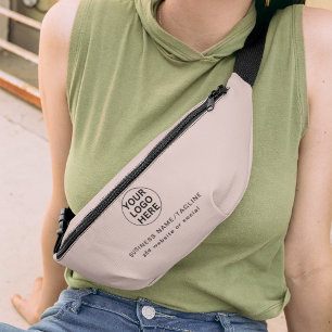 Logo promotionnel de l'entreprise tendance Blush P