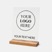 Logo Promotionnel Personnalisé – Aucune Commande M (Angle)