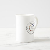 Logo promotionnel personnalisé Bone China Mug (Devant droit)