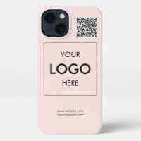 Logo QR Code Business Professional iPhone Case