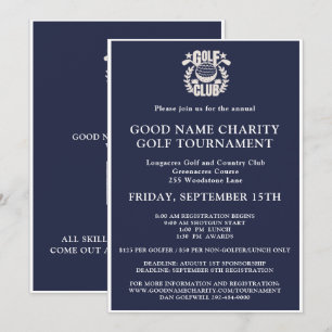 Logo QR-code voor Charity-golftoernooi Kaart