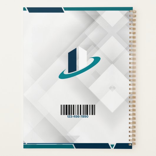 Logo & QR CODE white background Planner (Achterkant)