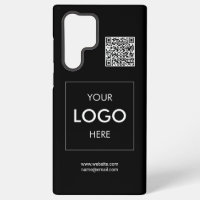 Logo QR-code zwart