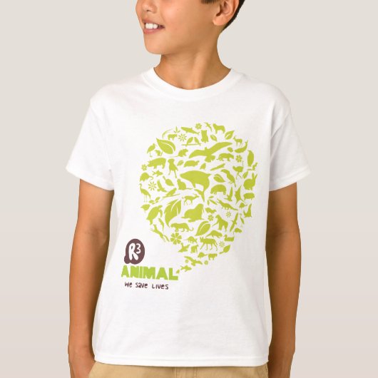 Logo R3 Dier T-shirt (Voorkant)