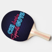Logo Raquette de Ping Pong (Côté)