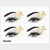 Logo Rechthoekige Sticker (Vel)