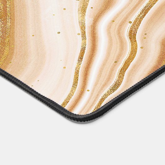 Logo rectangulaire moderne Faux Golden Agate (Coin)