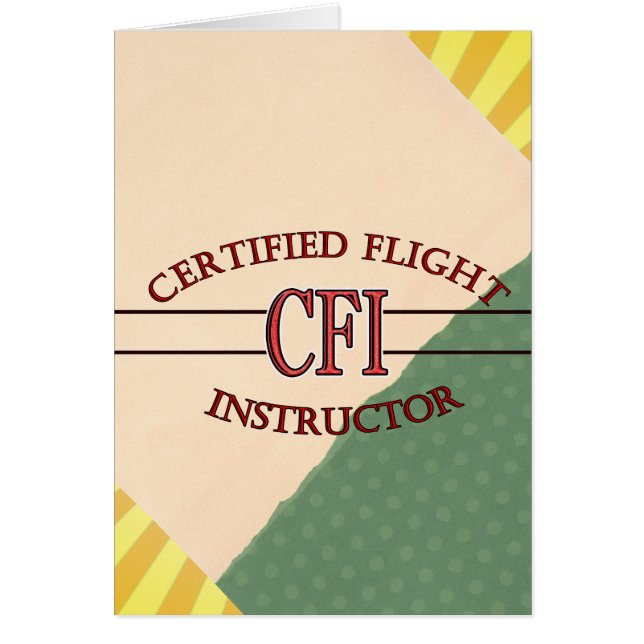 LOGO RED CSF CERTIFIFIFIFIED FLIGHT INSTRUCTOR (Voorkant)