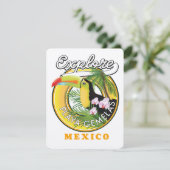 Logo reizen Oaxaca Mexico (Staand voorkant)